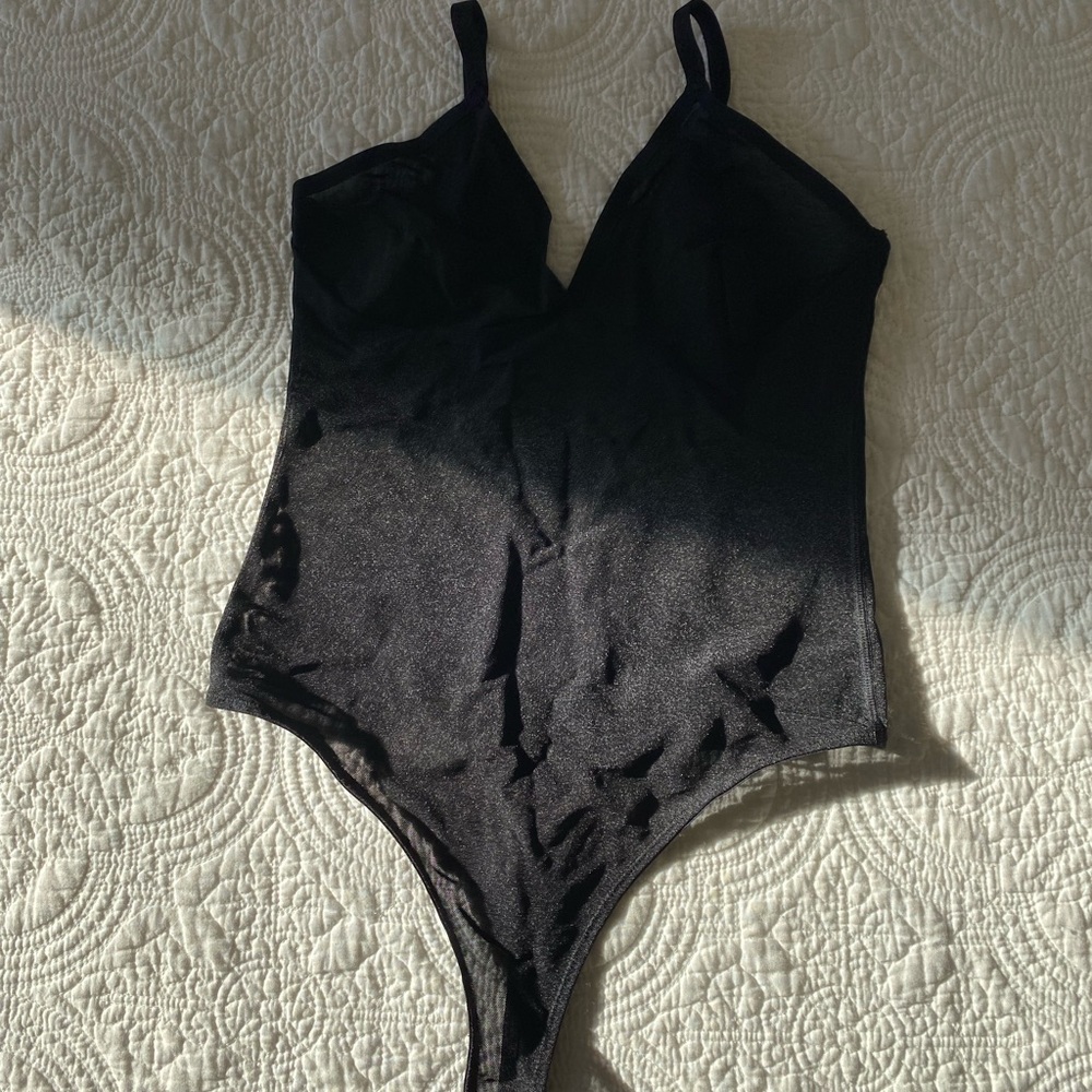 Skims sheer sculpt thong bodysuit